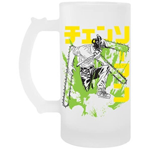 Mug Guerrier à la tronçonneuse - Chainsaw Man - blanc 400 ml