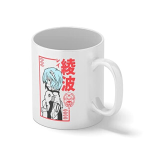 Mug Rei Ayanami - Evangelion - blanc céramique
