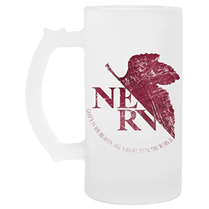 Mug NERV - Evangelion - transparent 400 ml