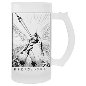 Mug Evangelion transparent 400 ml