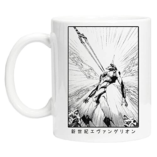 Mug Evangelion blanc céramique 300 ml