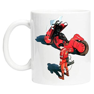 Mug moto - Akira - blanc céramique 300 ml