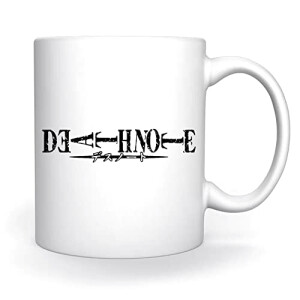 Mug Death Note blanc céramique 350 ml