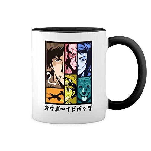 Mug Ein - Cowboy Bebop - noir céramique