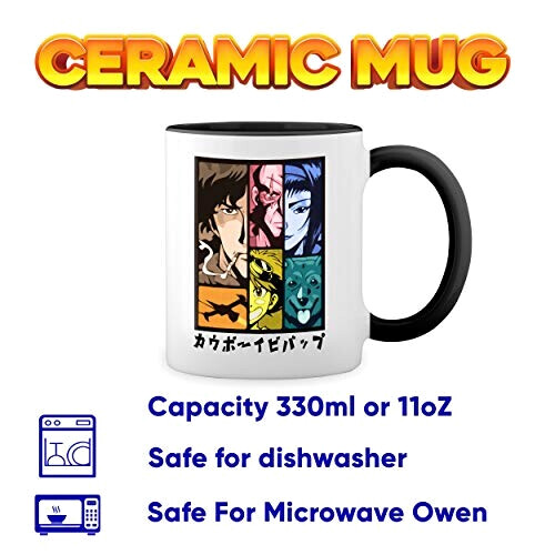 Mug Ein - Cowboy Bebop - noir céramique variant 0 