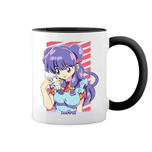 Mug Shampoo - Ranma 1/2 - noir céramique