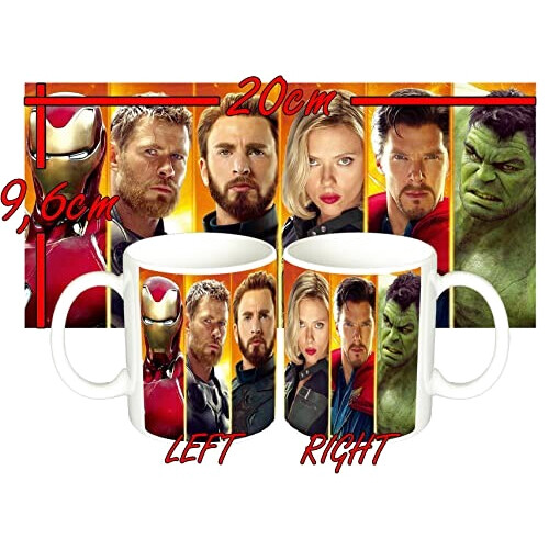 Mug Avengers blanc céramique 325 ml variant 0 