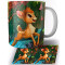 Mug Bambi blanc céramique 325 ml - miniature