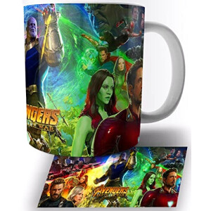 Mug Avengers blanc céramique 325 ml