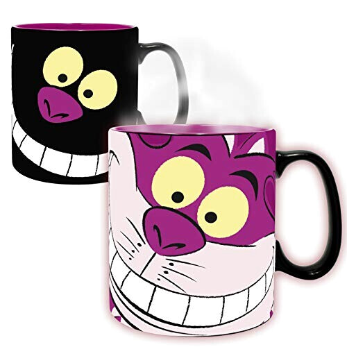 Mug Chat du Cheshire - Alice au pays des merveilles - multicolore céramique logo 460 ml