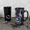 Mug Chat du Cheshire - Alice au pays des merveilles - noir porcelaine - miniature