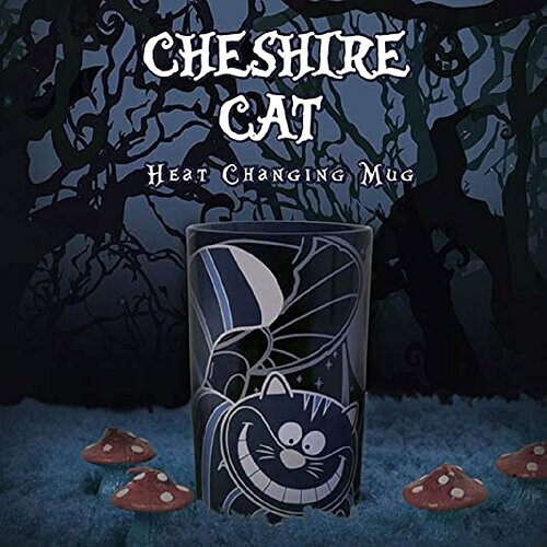Mug Chat du Cheshire - Alice au pays des merveilles - noir porcelaine variant 1 