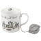 Mug Alice au pays des merveilles blanc coffret cadeau - miniature
