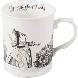 Mug Bill le lézard, Lapin blanc - Alice au pays des merveilles - multicolore porcelaine 400 ml