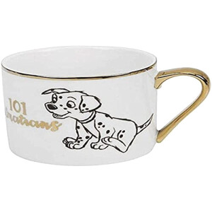 Mug Les 101 dalmatiens blanc/doré 350 ml