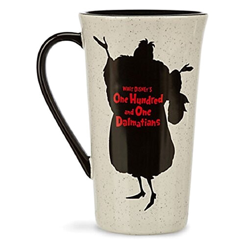 Mug Cruella - Les 101 dalmatiens - blanc,rouge,noir céramique variant 0 