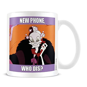 Mug Cruella, Perdita, Pongo - Les 101 dalmatiens - blanc céramique magique 325 ml