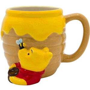 Mug Winnie l'ourson argenté céramique 3D 650 ml