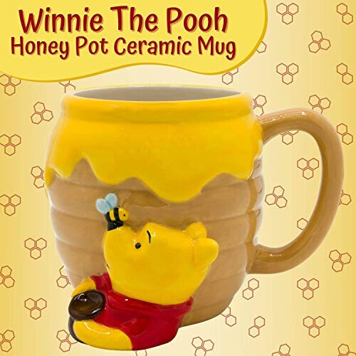 Mug Winnie l'ourson argenté céramique 3D 650 ml variant 0 