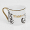 Mug Tigrou - Winnie l'ourson - or porcelaine - miniature variant 1