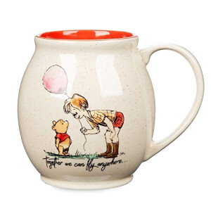 Mug Porcinet, Jean-Christophe, Pot de miel - Winnie l'ourson - multicolore céramique 590 ml