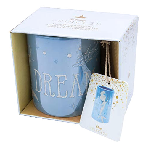 Mug Ariel, Le Prince Eric - La petite sirène - bleu céramique coffret cadeau 320 ml variant 0 