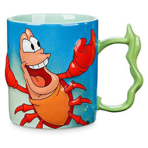 Mug Sébastien, Sébastien - La petite sirène - multicolore relief