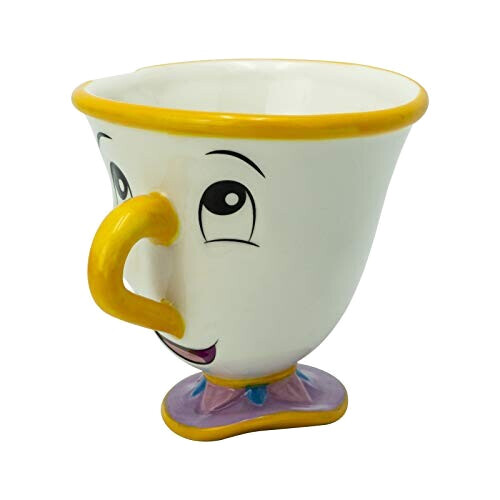 Mug Zip - La belle et la bête - céramique 3D 250 ml
