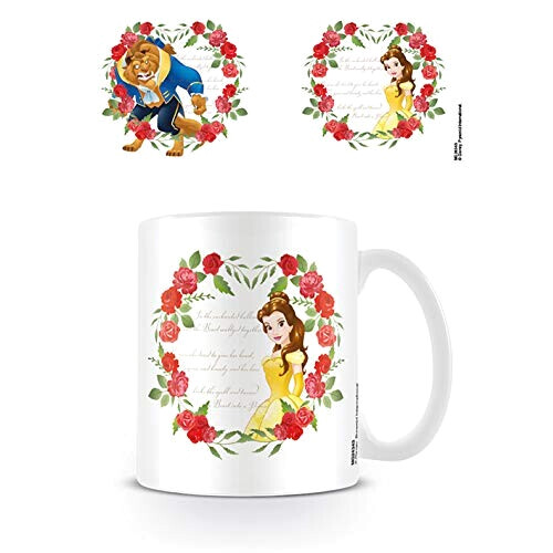 Mug La belle et la bête multicolore