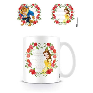 Mug La belle et la bête multicolore