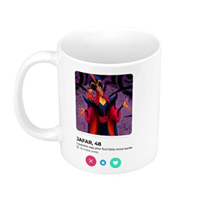 Mug Abu, Jafar - Aladdin - blanc céramique