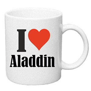 Mug Aladdin blanc céramique 330 ml