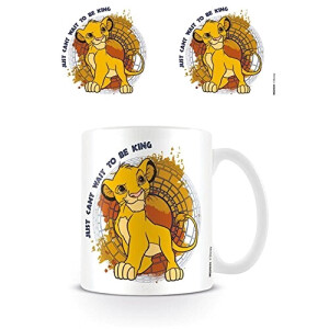 Mug Le roi lion multicolore céramique 315 ml