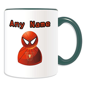 Mug Spider-man vert céramique