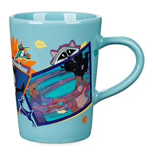 Mug Flit, John Smith, Meeko, Percy - Pocahontas - couleuré